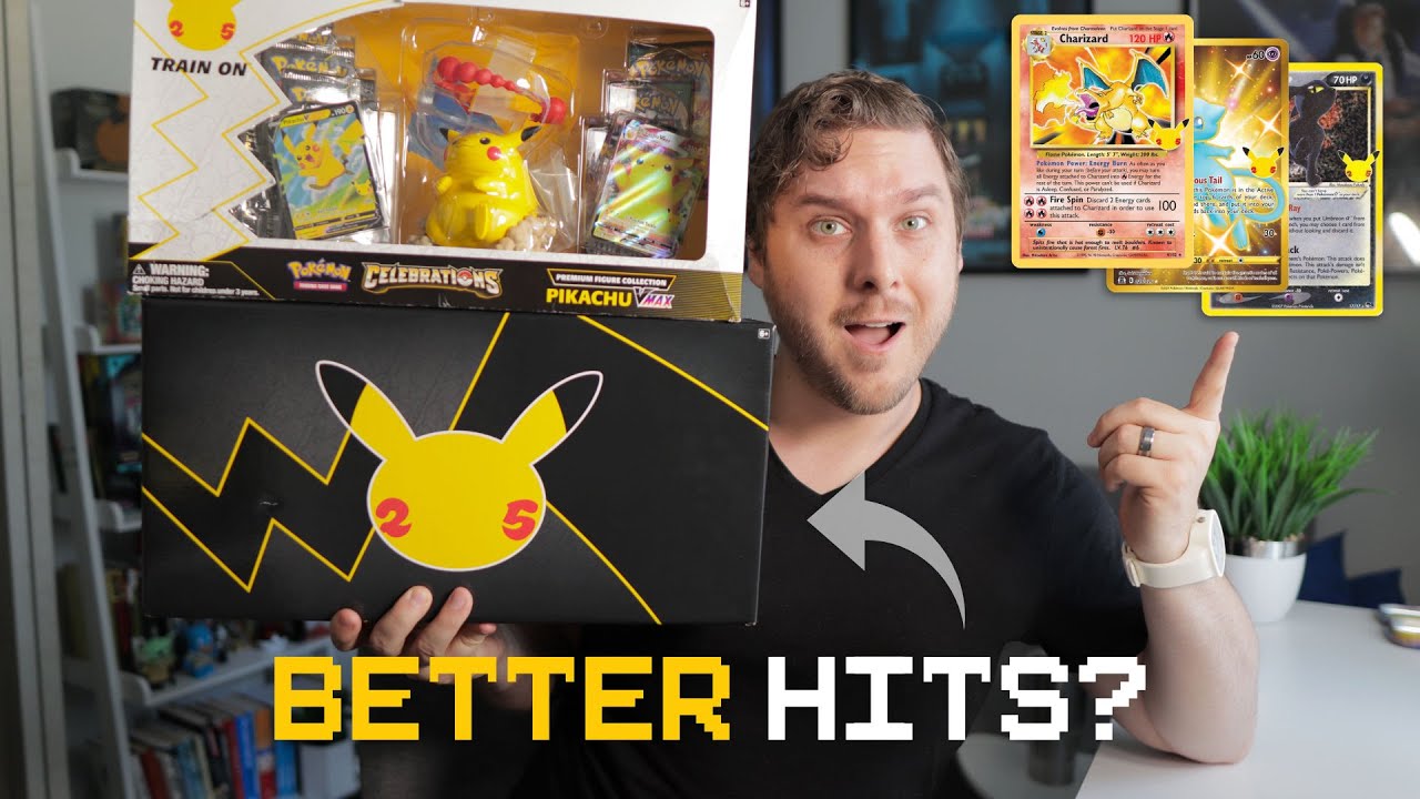 Are the *BEST HITS* from Pokémon Celebrations in the Big Boxes?? (Let's go Charizard Hunting! 🔥)