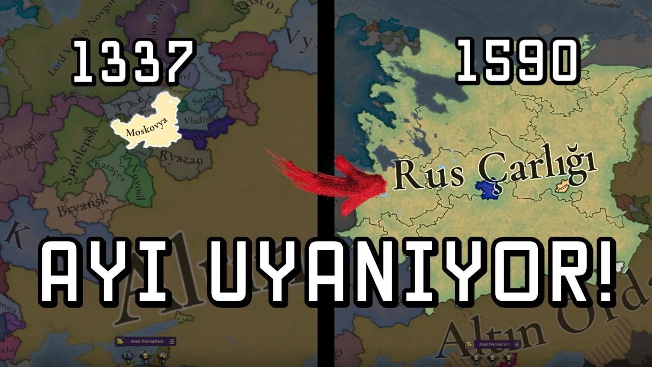 EU5: PRENSLİKTEN İMPARATORLUĞA | Moskova/Rusya
