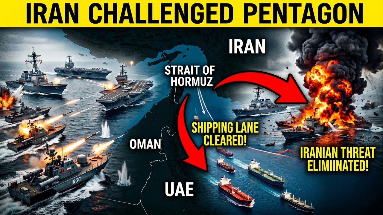 Iran Challenged The U.S. Navy... Now The Pentagon Just Did Something BRUTAL To Unlock Hormuz