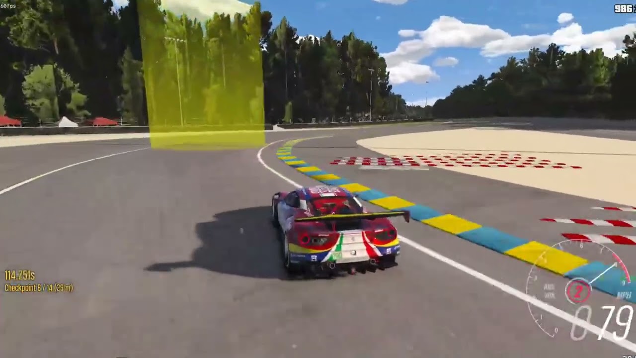 Le Mans Ferrari 488 GTE Hotlap | Cali Racing Hotlaps