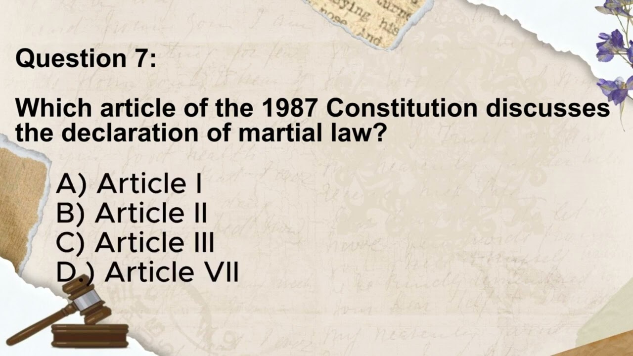 1987 Philippine Constitution Reviewer | Civil Service Exam Reviewer 2026