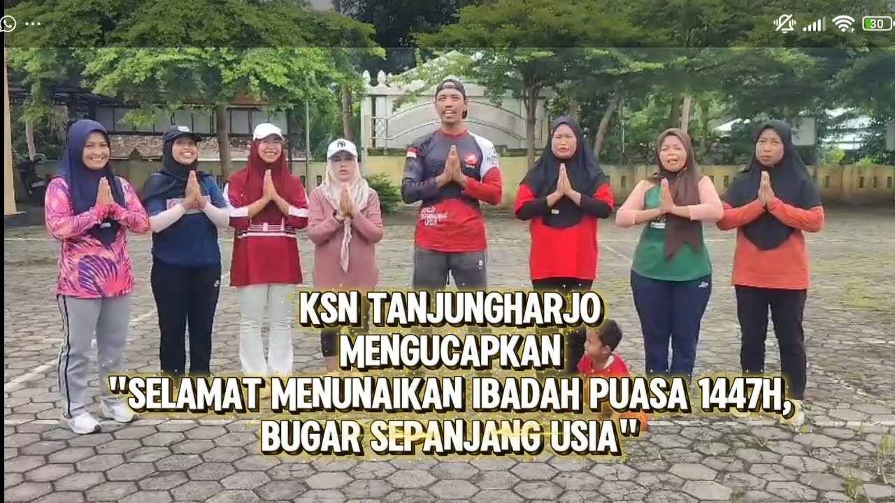 KSN Tanjungharjo Kulonprogo Mengucapkan Selamat Menunaikan Ibadah Puasa 1447H, Bugar Sepanjang Usia
