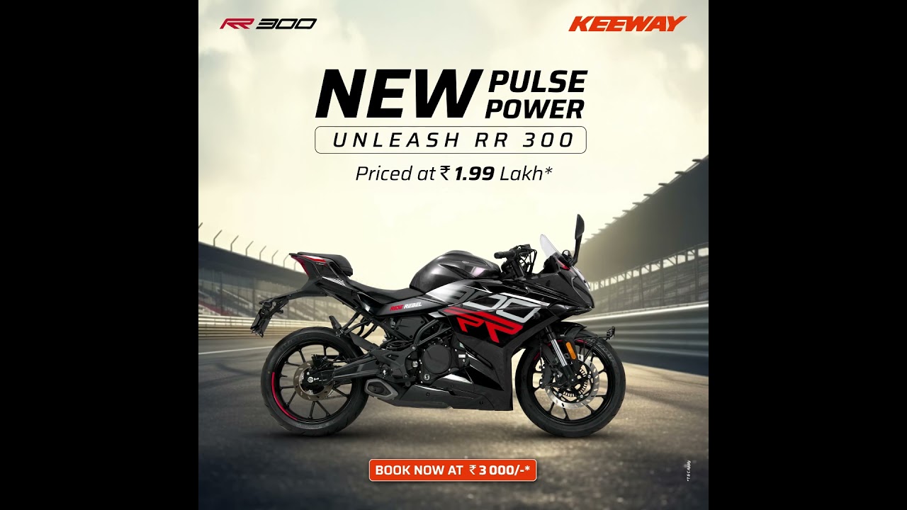 Every twist of the throttle tells a story of rebellion | RR300 | Keeway India