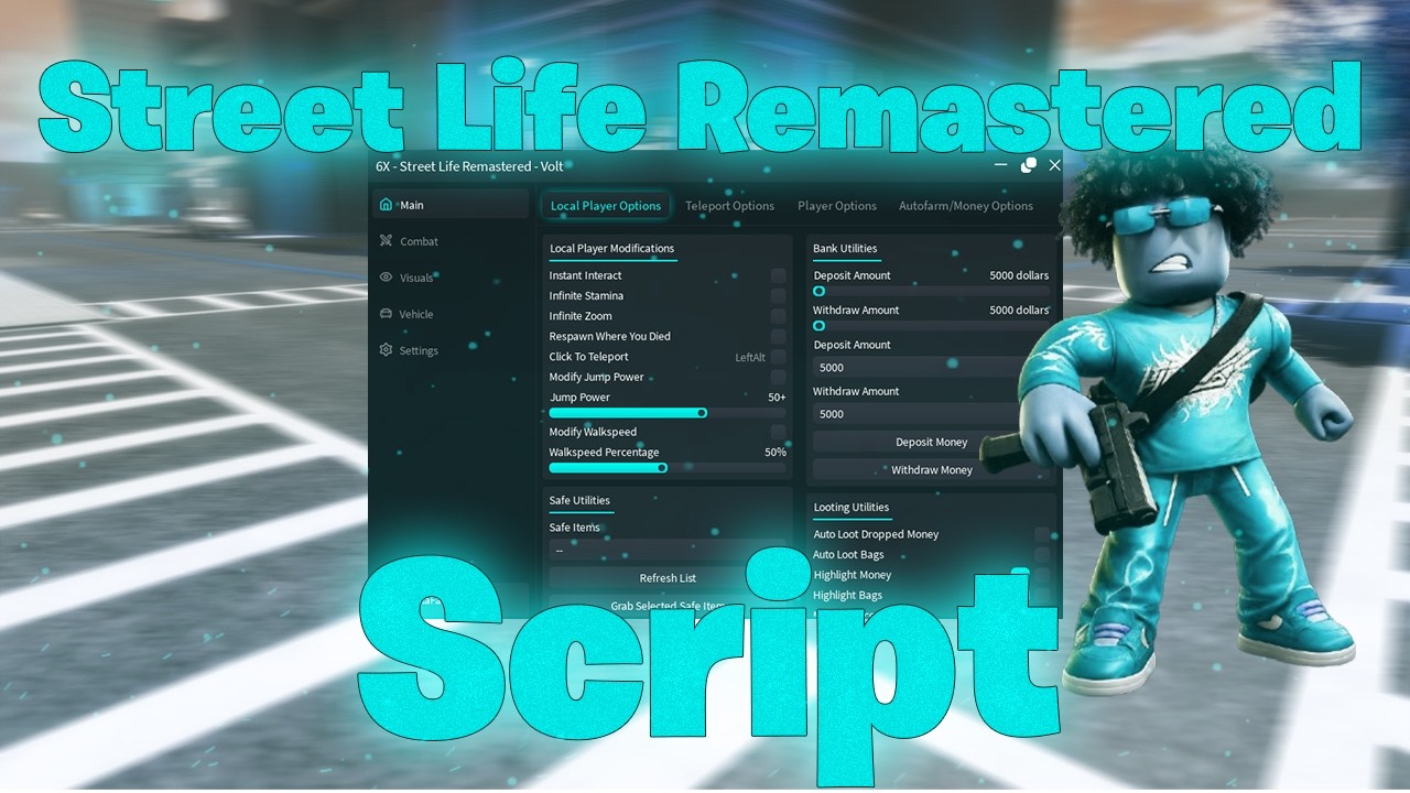 Лучший бесплатный скрипт для Street Life Remastered | 2026, имба, Kill Aura, моды на оружие, авто...