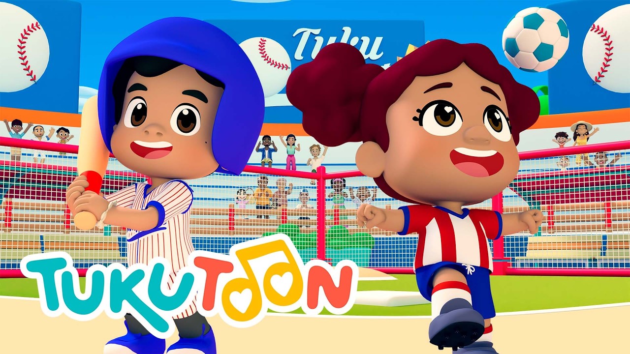 Deportes ⚽⚾🚴 | ¡Vamos a Jugar en el Parque! 💪✨ | TukuToon Oficial 🥁💖