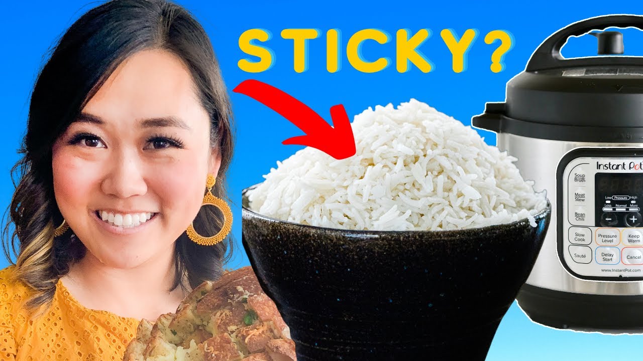 PERFECT Jasmine + Basmati Rice in the Instant Pot✨🍚