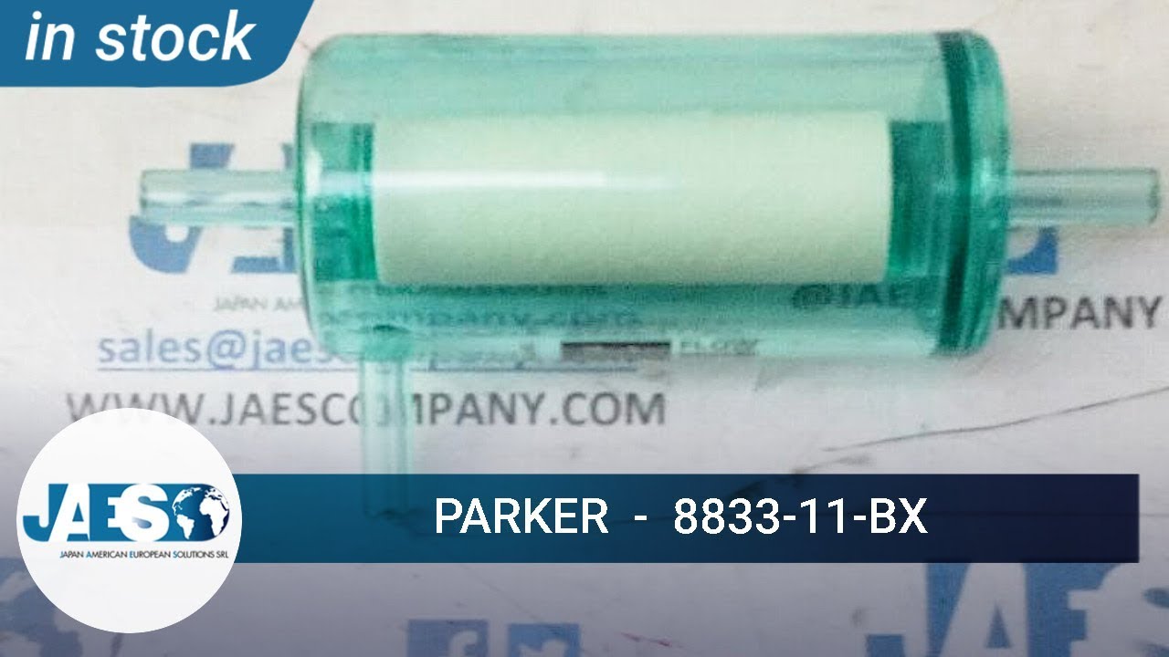 PARKER 8833-11-BX (IN STOCK) Disposable filter unit DFU - Filtro
