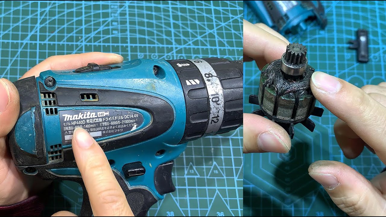 makita HP440D in bad condition, I was thinking of throwing it away
