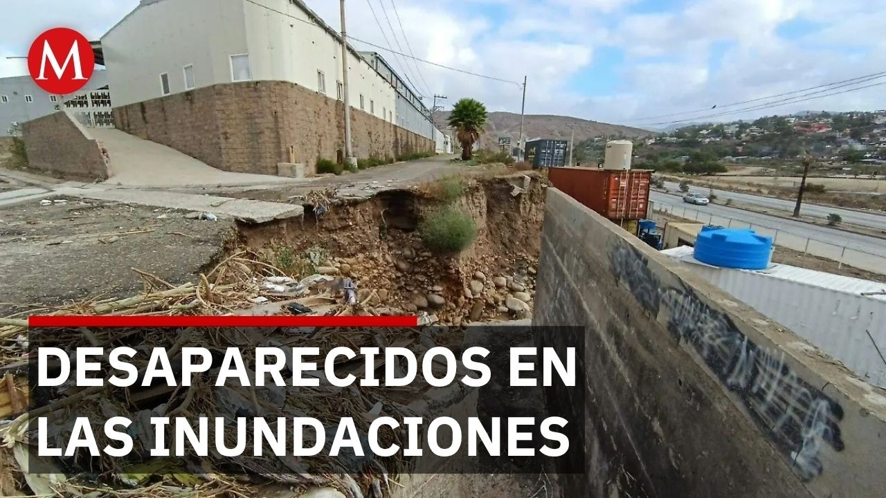 Rains flood Tijuana and Ensenada, leave 3 people missing