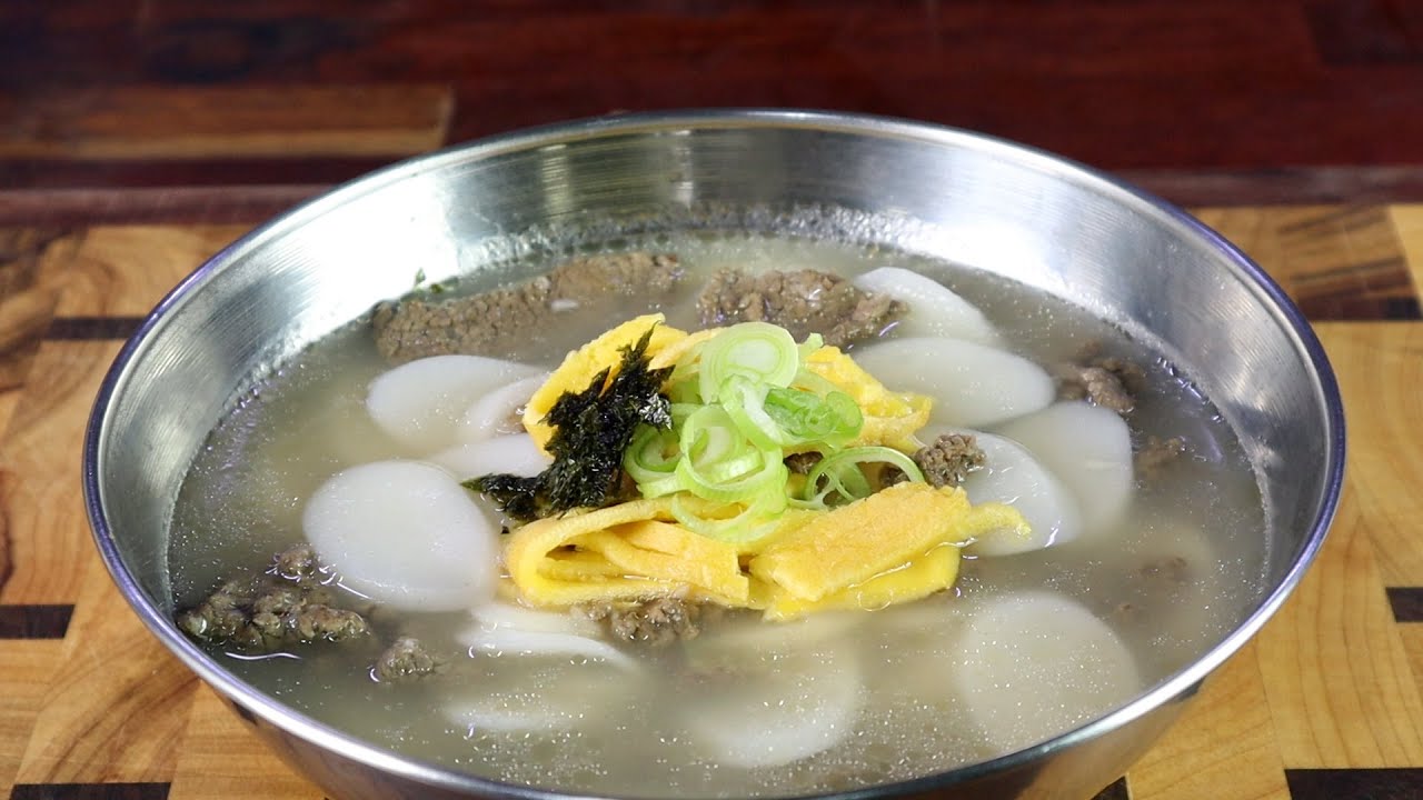 지단1분만들기. 10,000원 명절음식 떡국 이렇게 만들어 정말 맛있어요~ 대박집 맛!