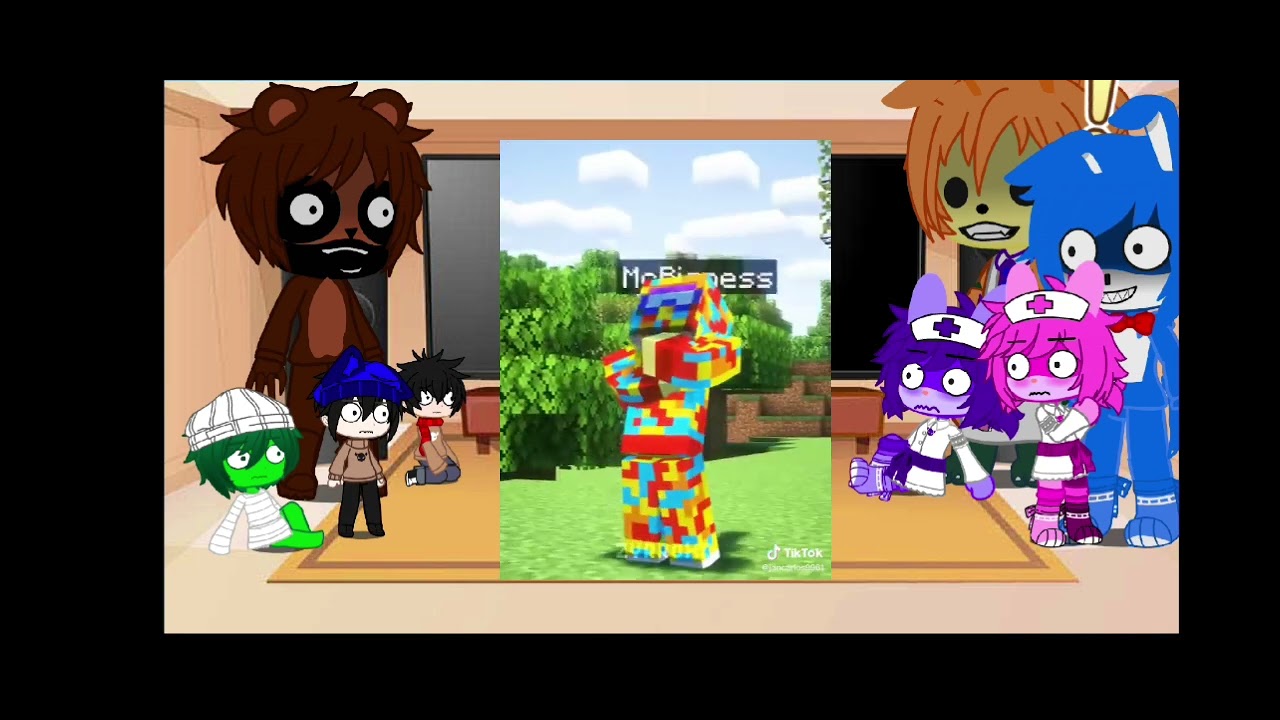 Terrible Mouse And Analog horror React to AJTHEBOL(Part 4)#analoghorror #terriblemouse #minecraft