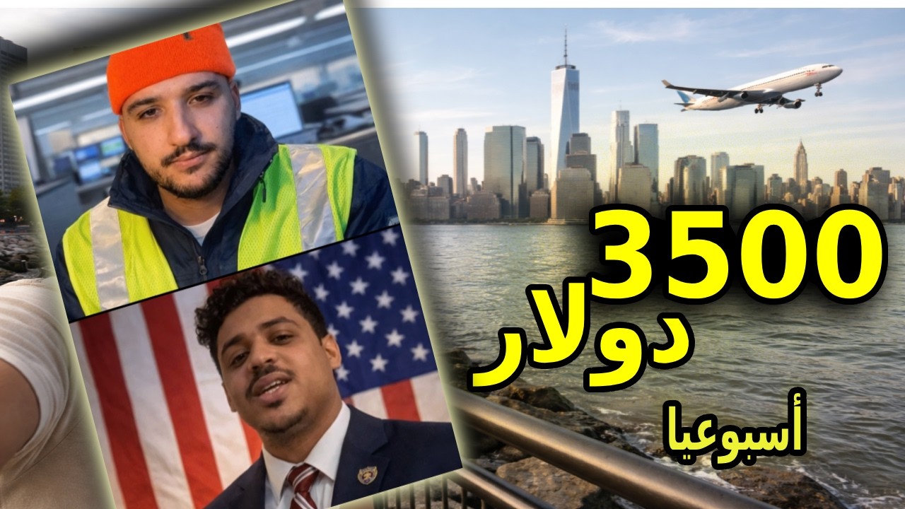 فماريكان 🇺🇸🔥 لحرايفي يجبد درلار من فم السبع!! 🔥SOUFIANE JEDDI #usa #us  #اكسبلور
