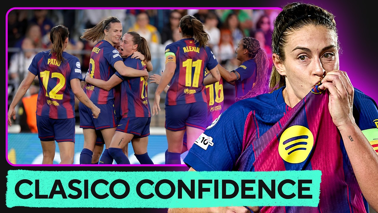 Barcelona DOMINATE Clasico UWCL Quarter-final vs. Real Madrid