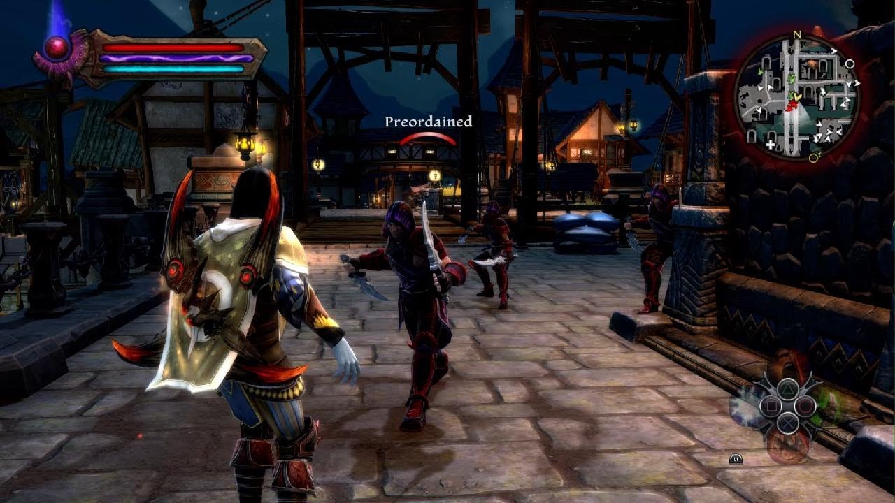 Kingdoms of Amalur: Re-Reckoning  PS5;  City  Of  Crownhold  Is Dangerous At Night
