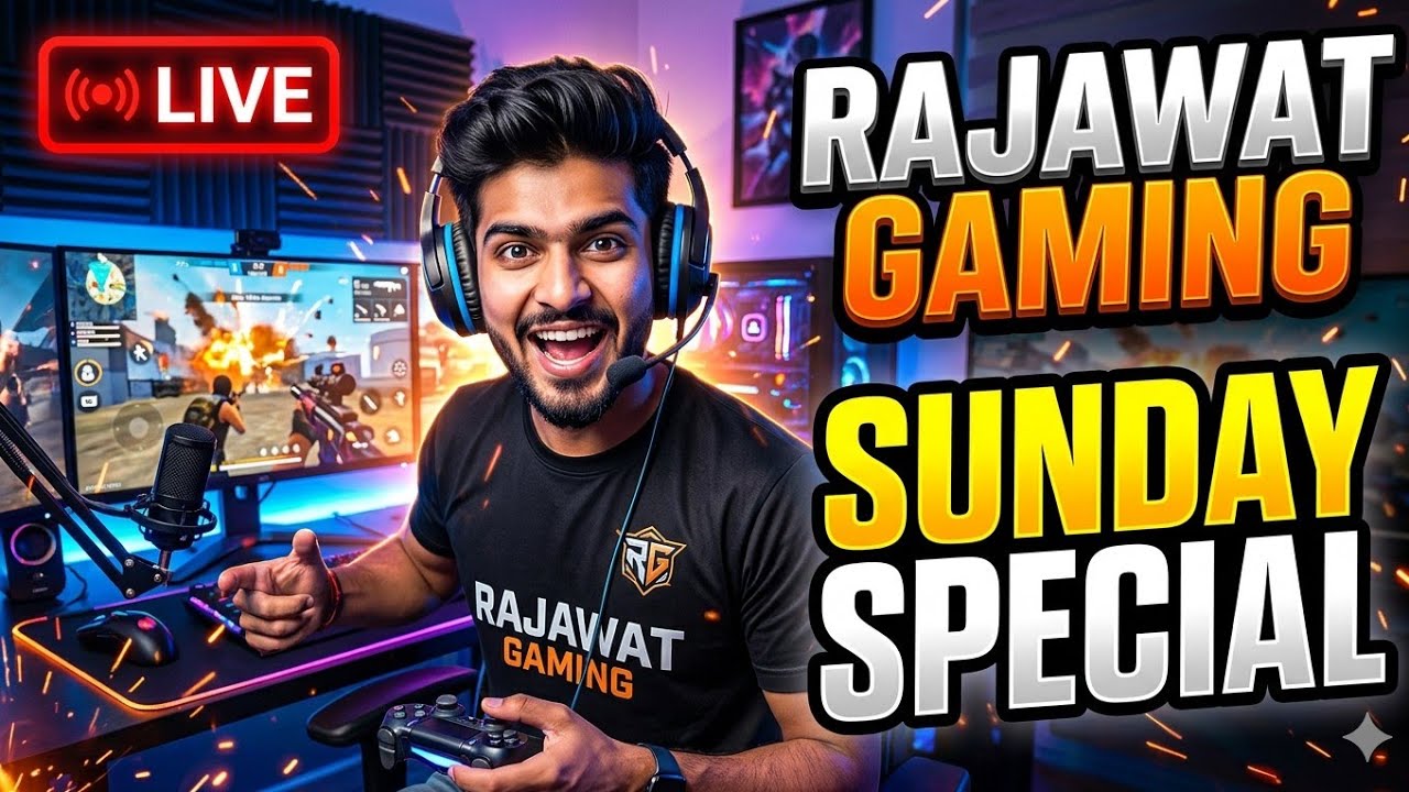 Rajawat gameing 🙏 is live sunday special for subscribe and friends please support me 🙏🙏