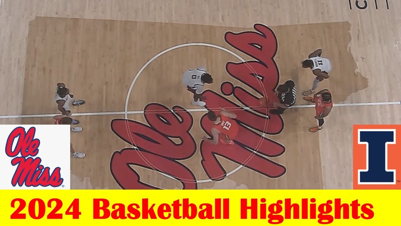 Illinois vs #24 Ole Miss Basketball Game Highlights 10 27 2024