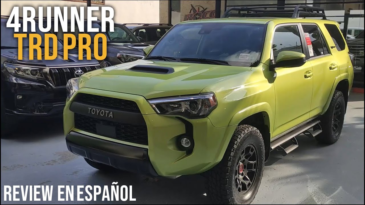 Toyota 4Runner TRD Pro 2022 Review en Español