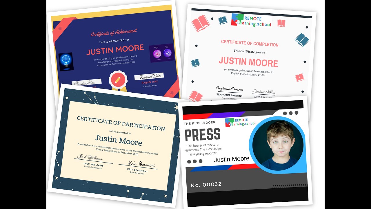 Introducing JuniorFolio&trade; by RemoteLearning.school