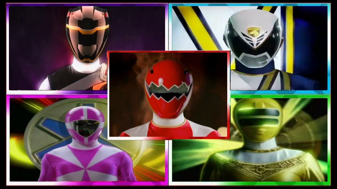 Power Rangers - All Ranger Morphs | Mighty Morphin - Ninja Steel | Portuguese EU (Portugal)