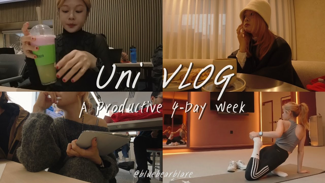 Uni VLOG | A productive 4-day week