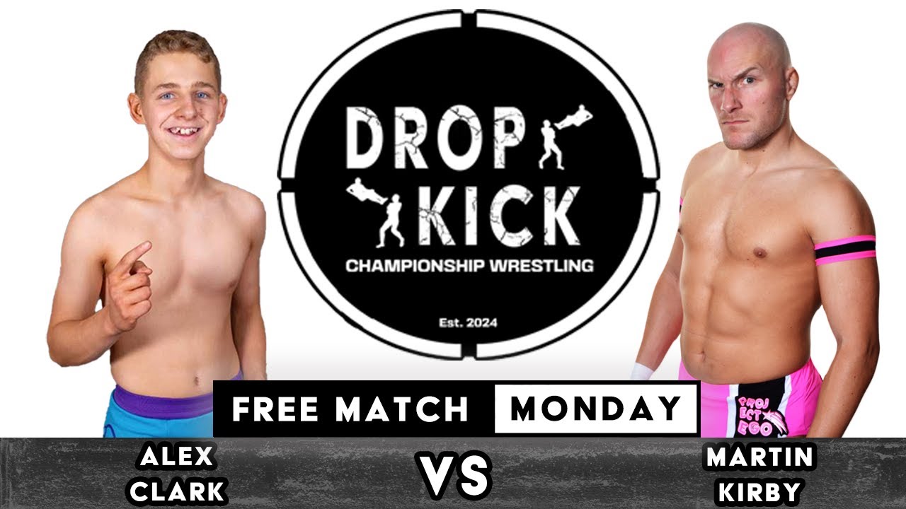 Martin Kirby vs Alex Clark #freewrestling