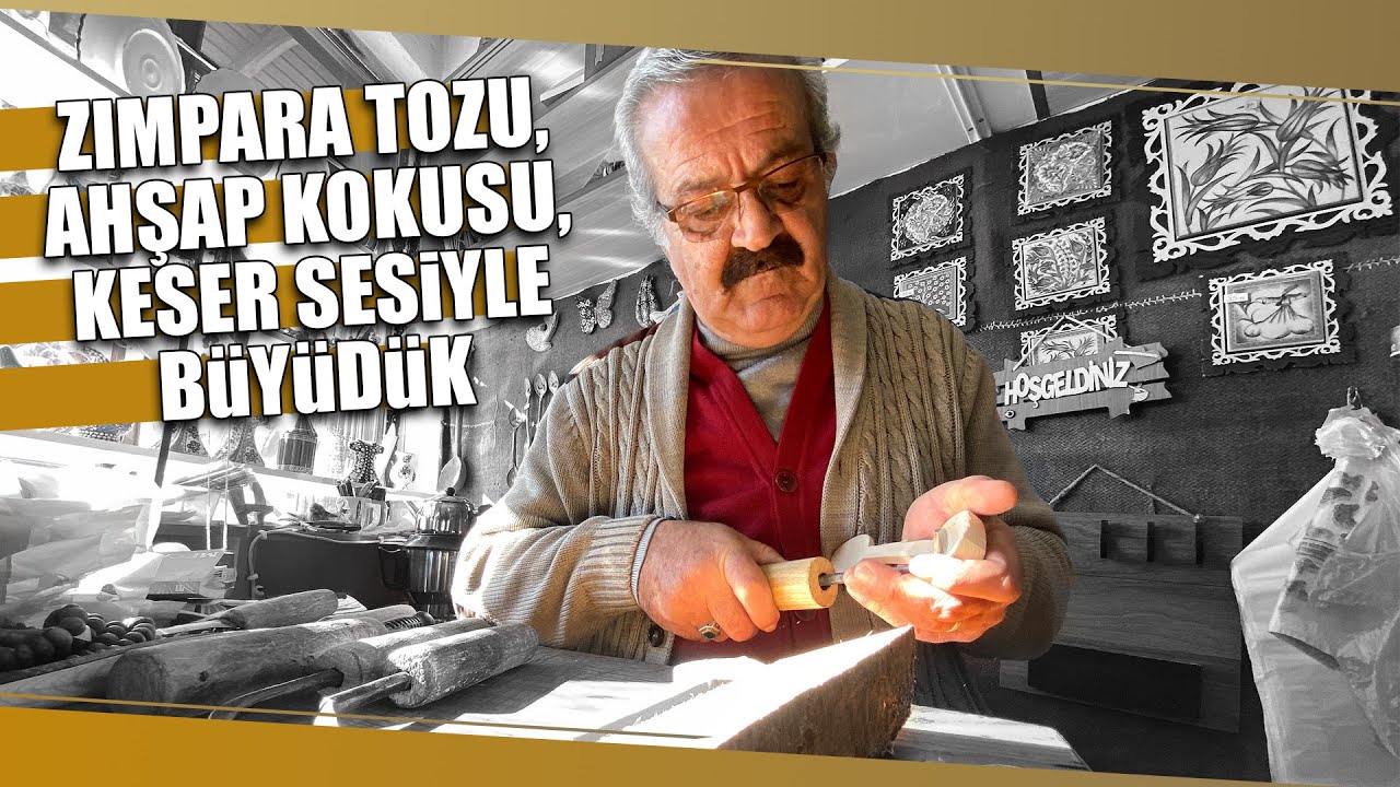 Tek Tahta Kaşık Ustası Kaşıkçılığı Yaşatmaya Çalışıyor