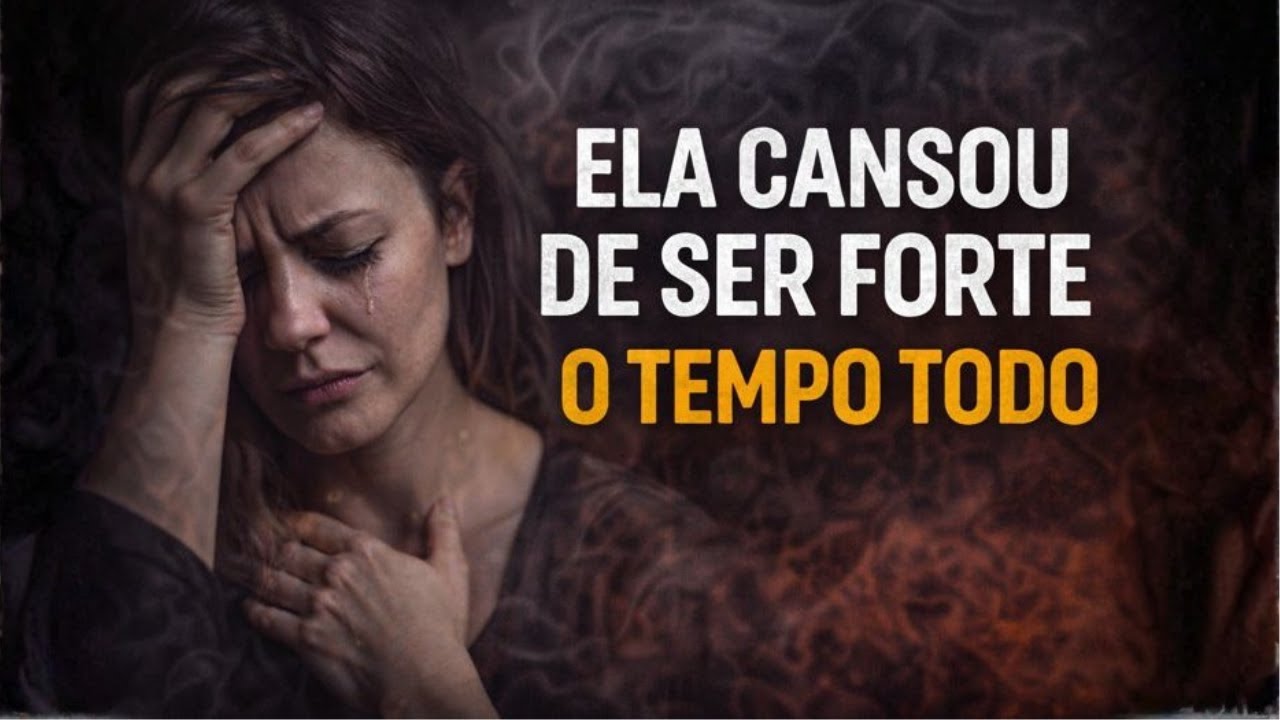 Eu fui forte o tempo todo, até o dia em que entendi que também podia descansar