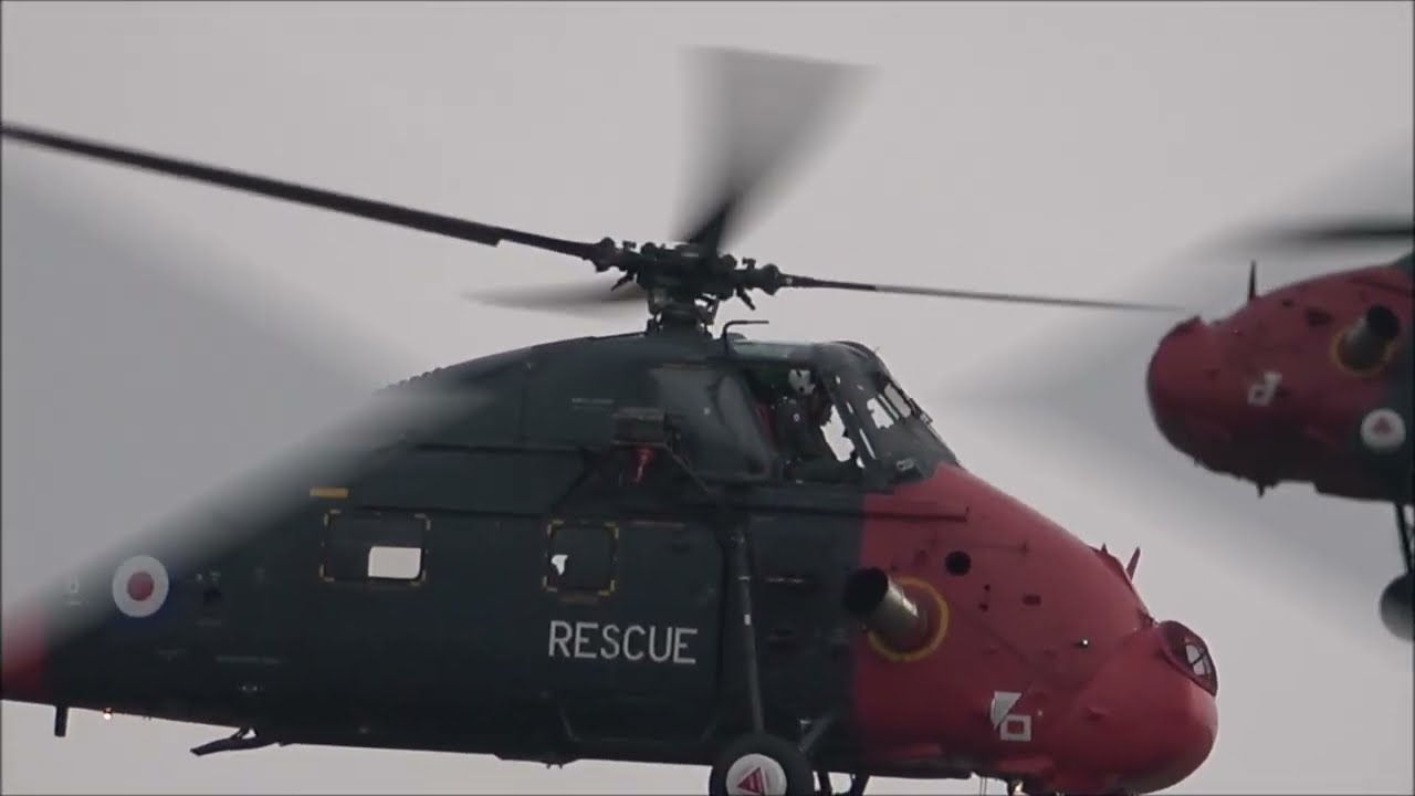 Westland Rescue Helicopters at Duxford 2021