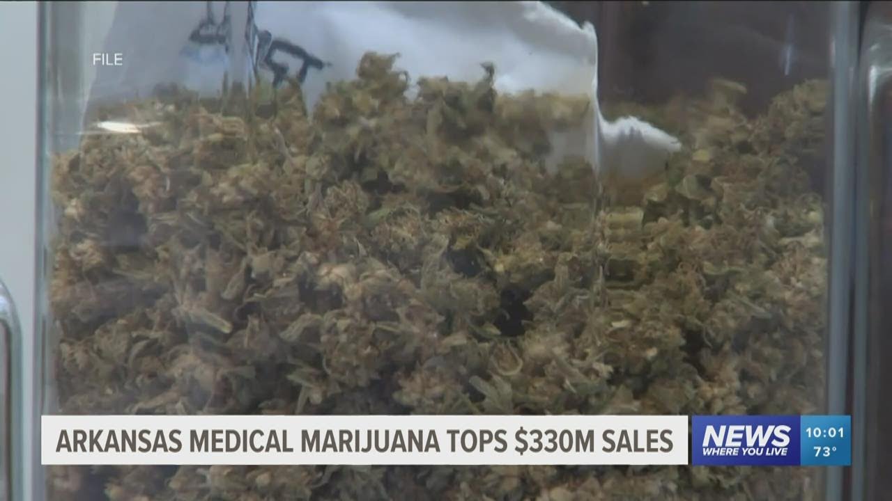 Why does Oklahoma have more medical marijuana dispensaries than Arkansas?