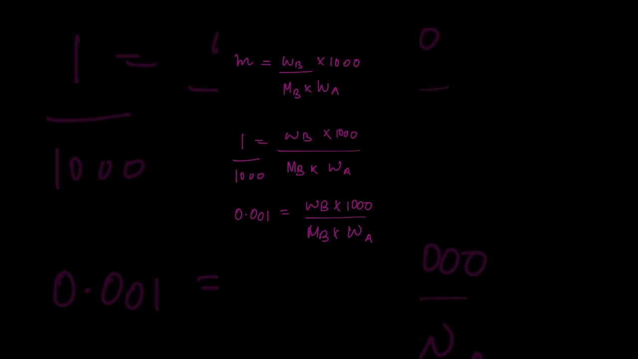 NEET 2027 Question 17 | Relation Between Molality & Raoult's Law | Solutions One Shot 🔥