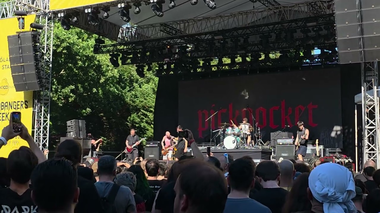 Pickpocket - Benim Dünyam (Headbangers Weekend - İstanbul - 2025.07.05)