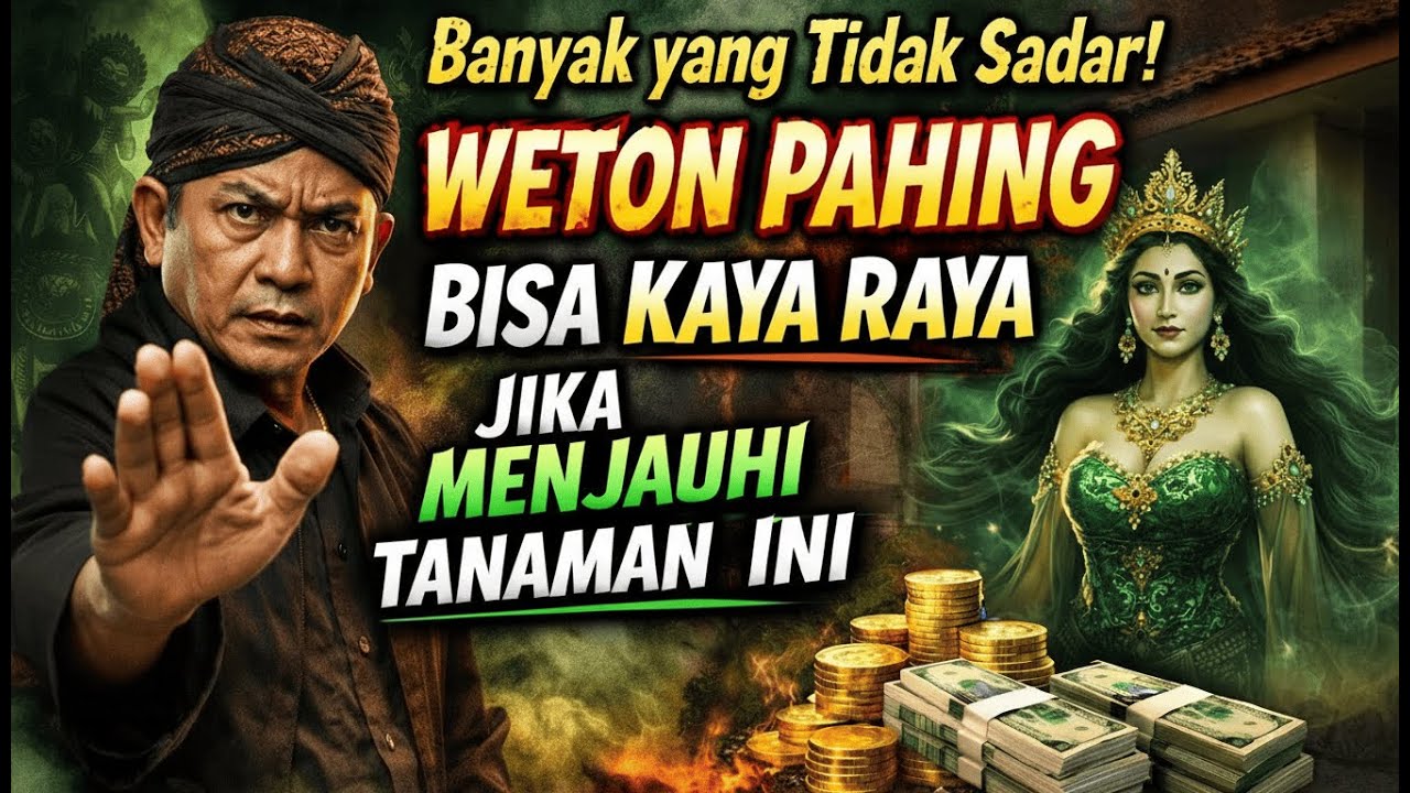 Banyak yang tak sadar ❗WETON PAHING bisa KAYA RAYA Jika menjauhi tanaman ini di rumah ❗