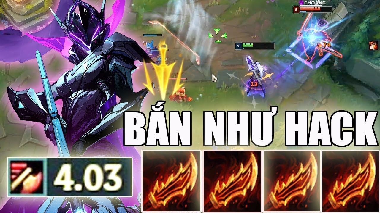 BẮN NHƯ H.A.C.K VỚI VAYNE KHI LÊN X6 CUỒNG ĐAO