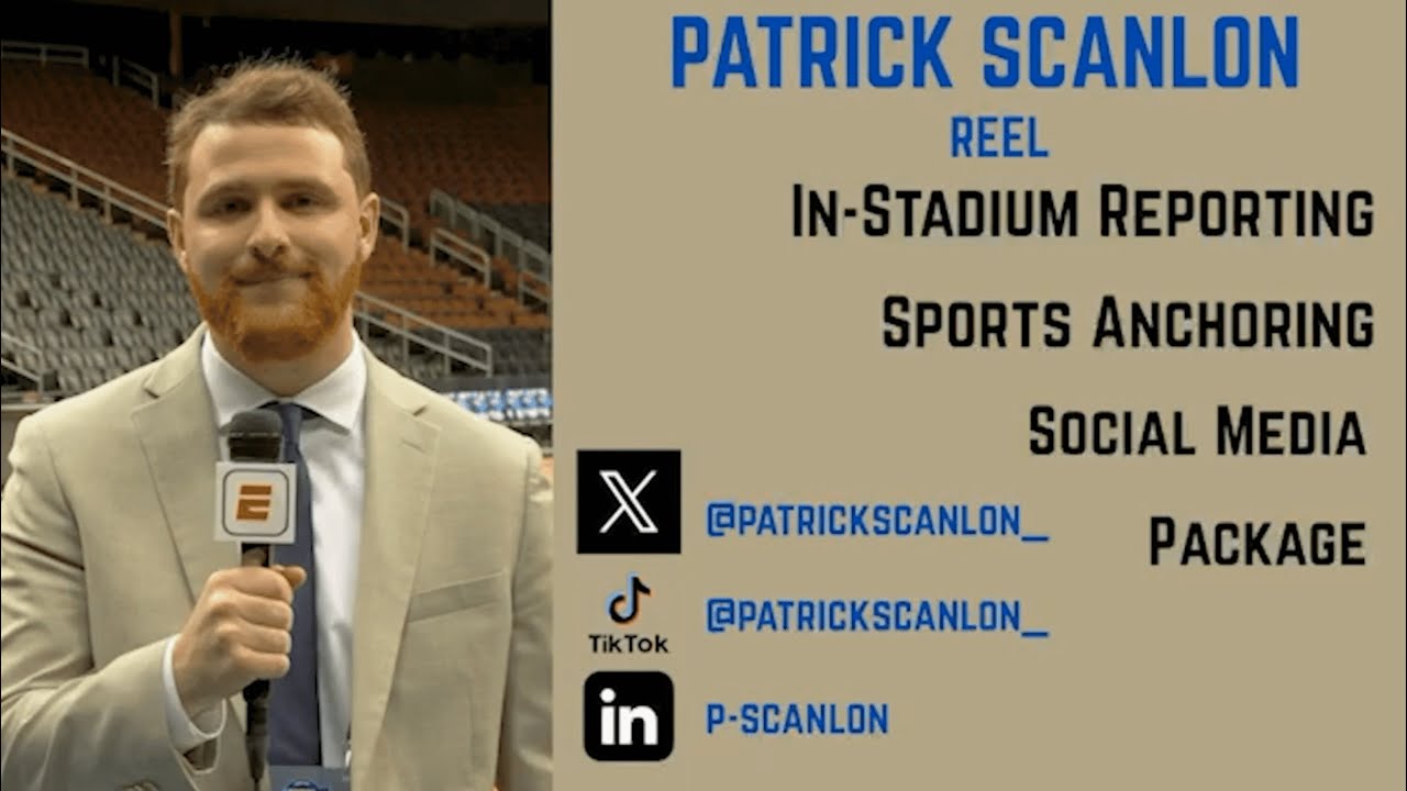 Patrick Scanlon Resume Reel