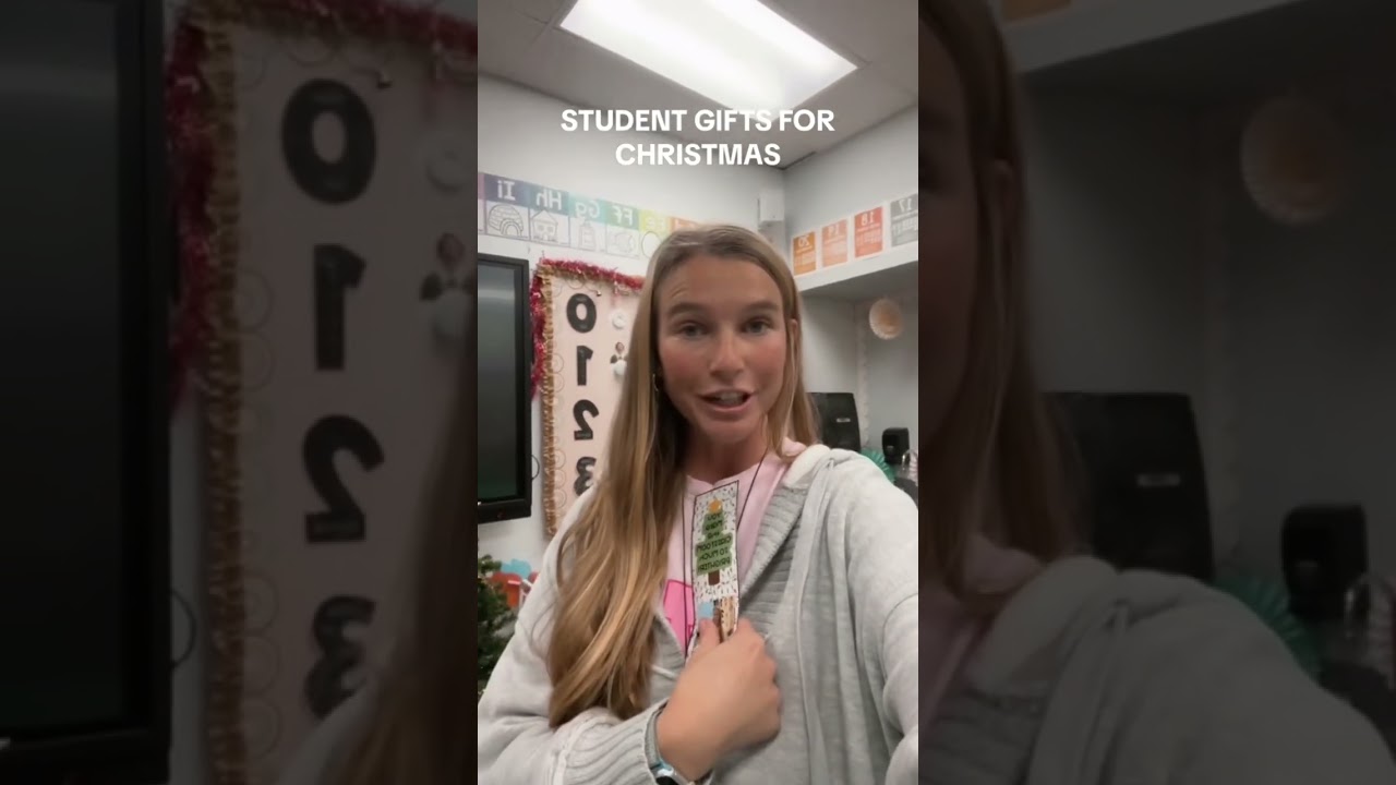 Student Gift Ideas! #teacher #students #christmas #school #shorts
