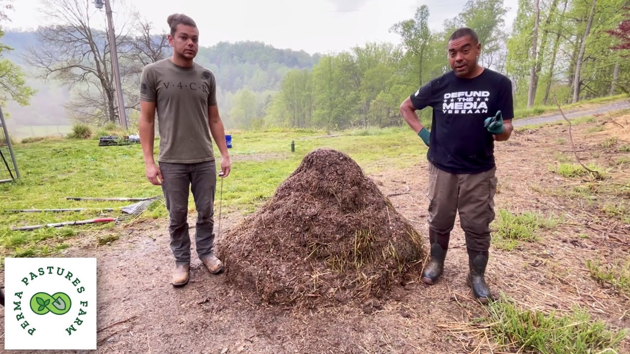 18 Day Compost With Animal Bedding // Pt. 3 VLOG