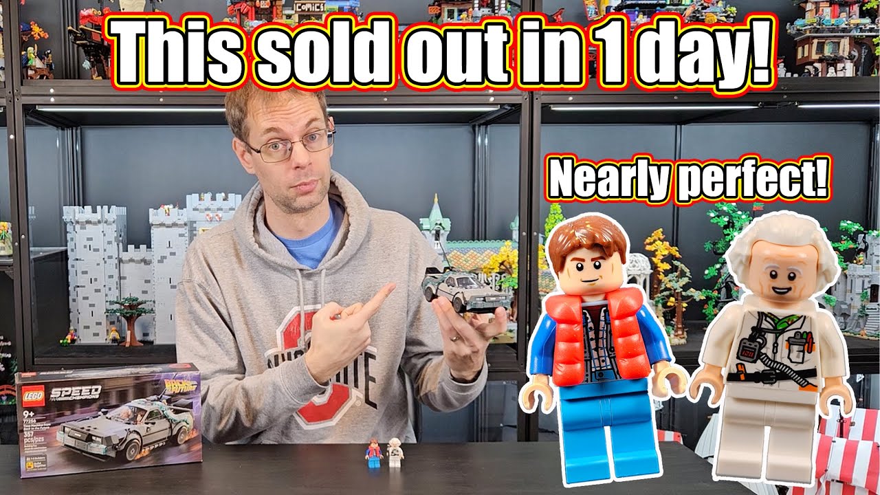 Самый желанный набор Lego 2026 года практически идеален | Обзор DeLorean