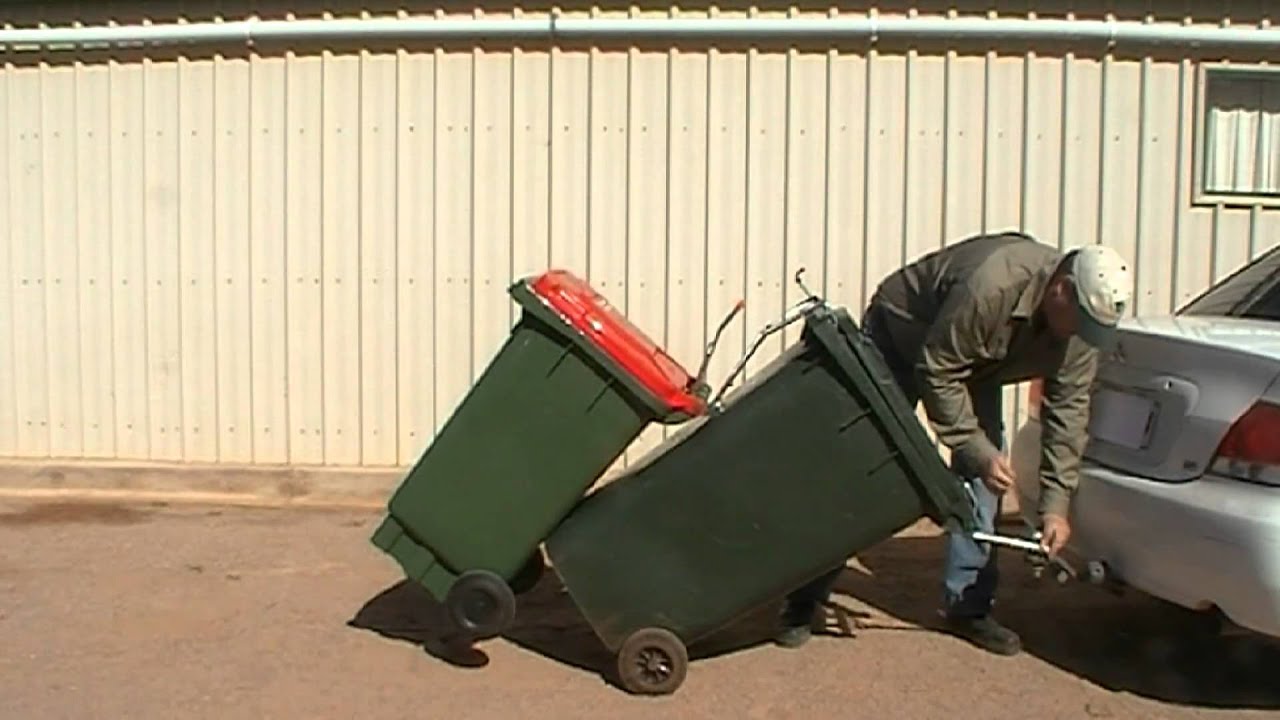 multi-bin tow compact dual wheelie bin tow hitch.mp4