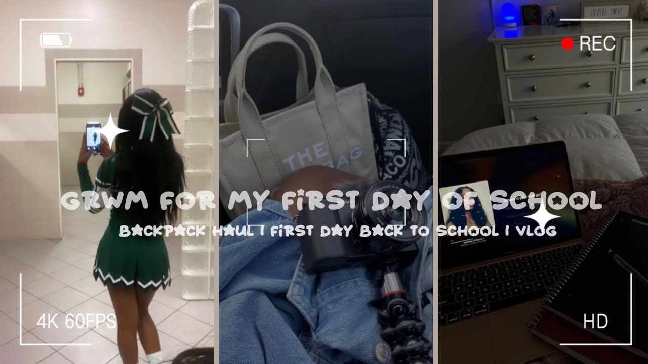 GRWM for the first day of 7th grade 🤍 |makeup, outfit, and more! |LIFEWITHMIMI|