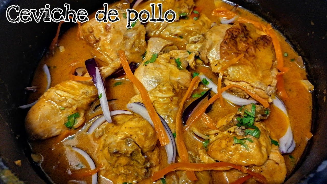 CEVICHE DE POLLO PERUANO- FÁCIL DE COCINAR