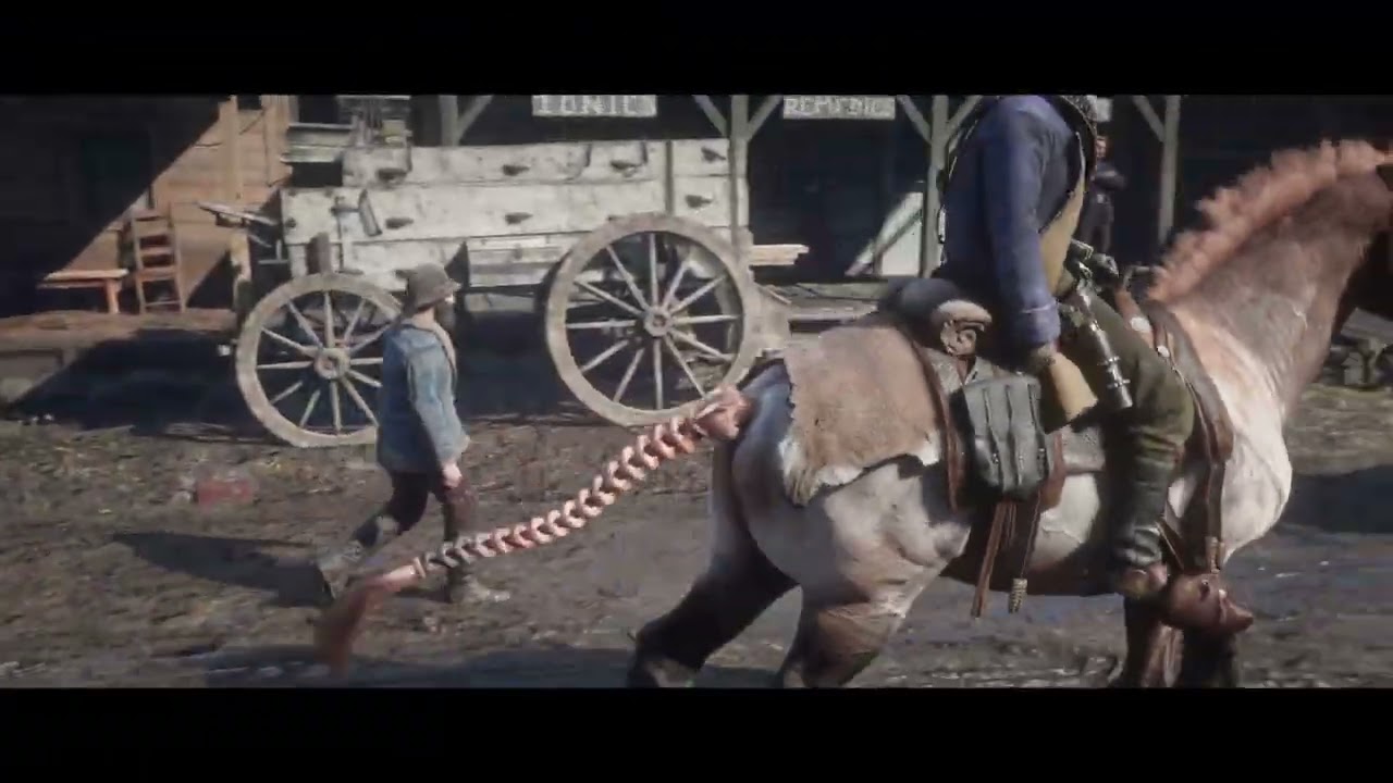 Red Dead Redemption 2 Charriando el de guerra