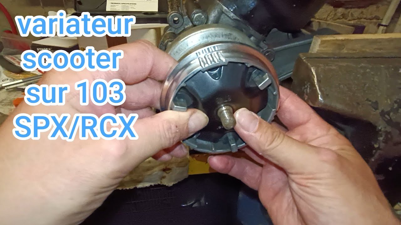 Adapter variateur de scooter Speedfight sur 103 Spx/Rcx possible ou pas 🤔
