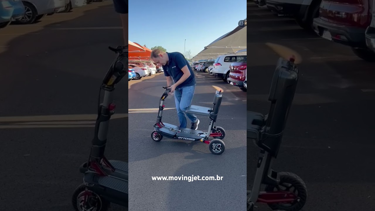 Scooter de mobilidade ATTO Sport. #mobilidade #mobility #pcd #melhoridade #movinglife