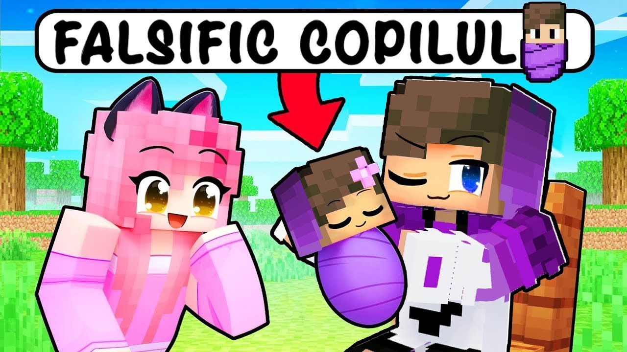 M-am *prefacut* ca AM UN COPIL în Minecraft pentru a-mi TROLLA PRIETENII!