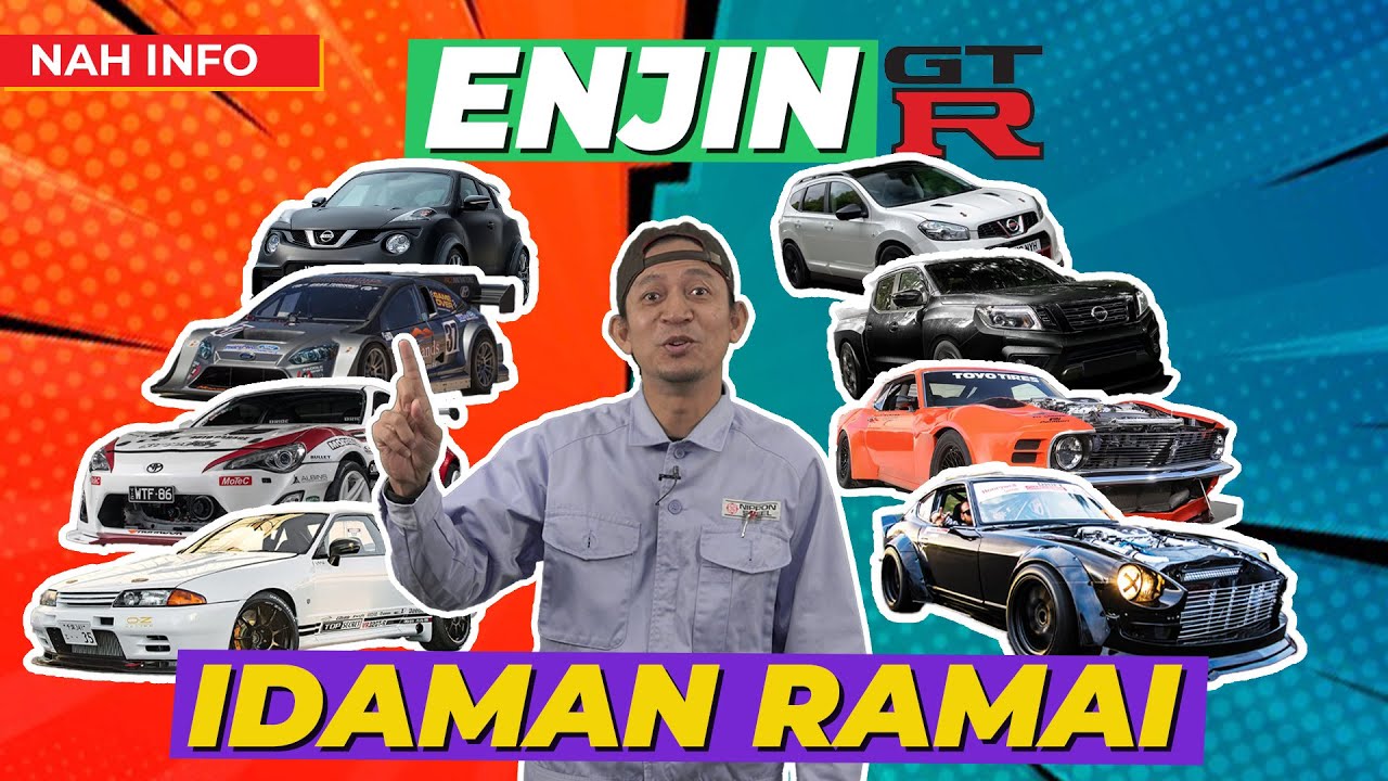 8 KERETA BIASA DGN ENJIN GTR!