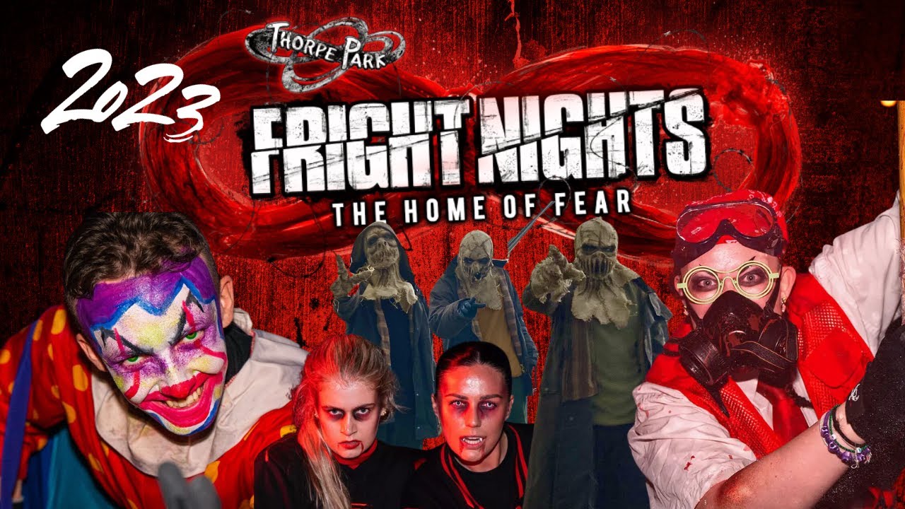 Thorpe Park Fright Night 2023 | VIP Preview Night | Best UK Scare Attraction?