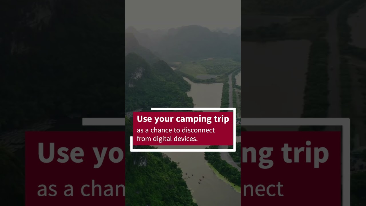 Camping Ideas: Try Digital Detox