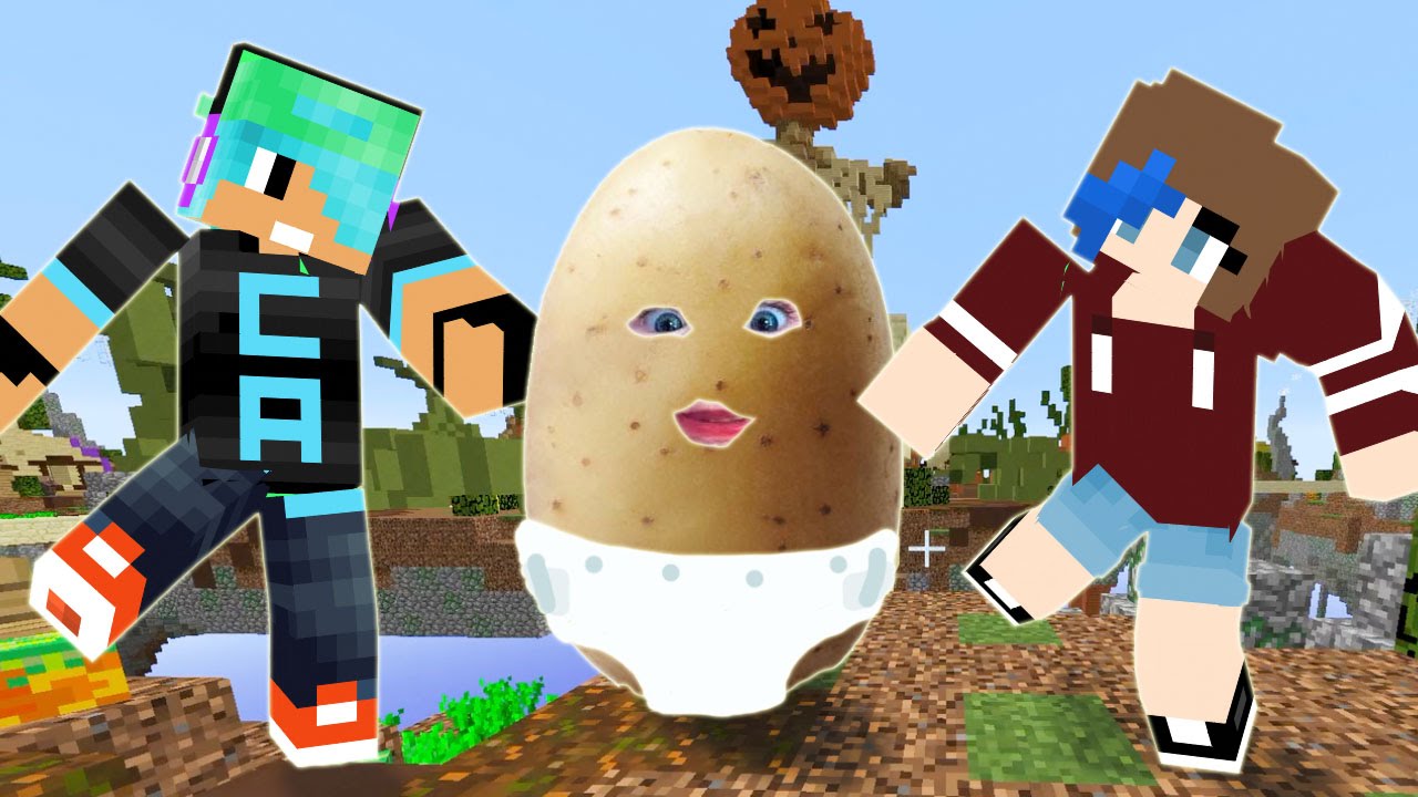 Minecraft / Egg Wars / Baby Potato  Face / Gamer Chad Plays