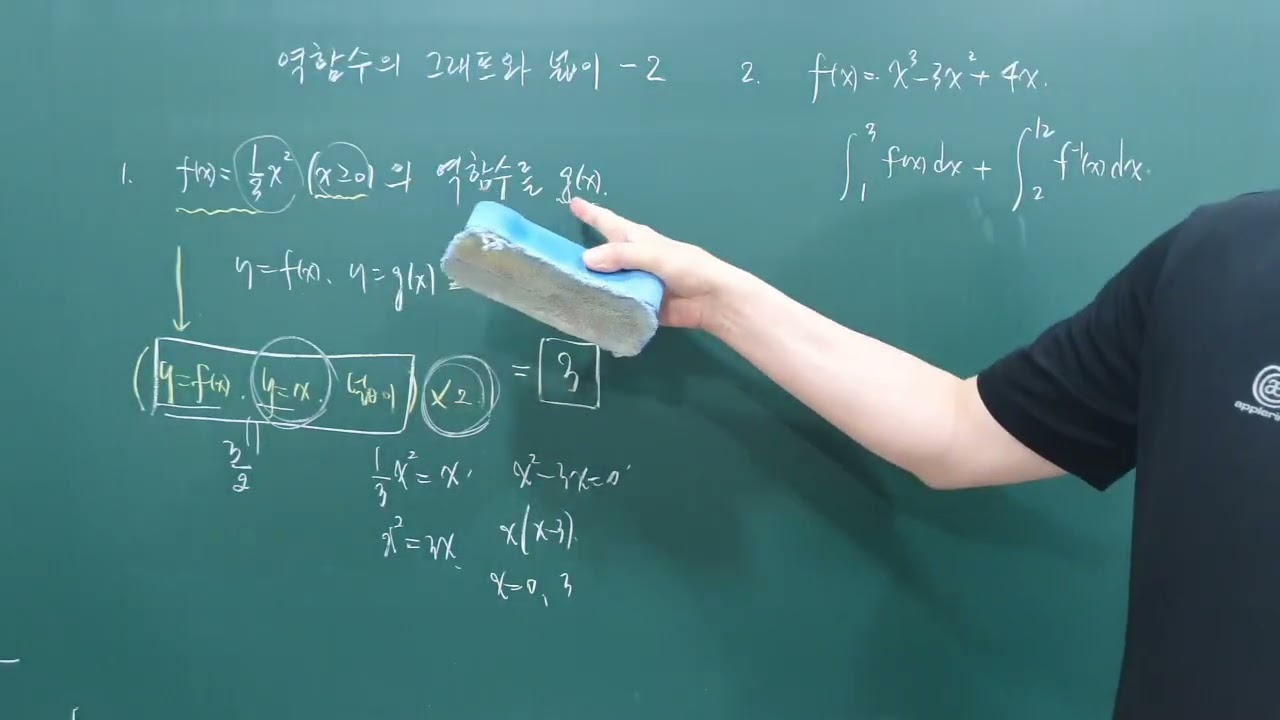 331 넓이6 역함수의 그래프와 넓이