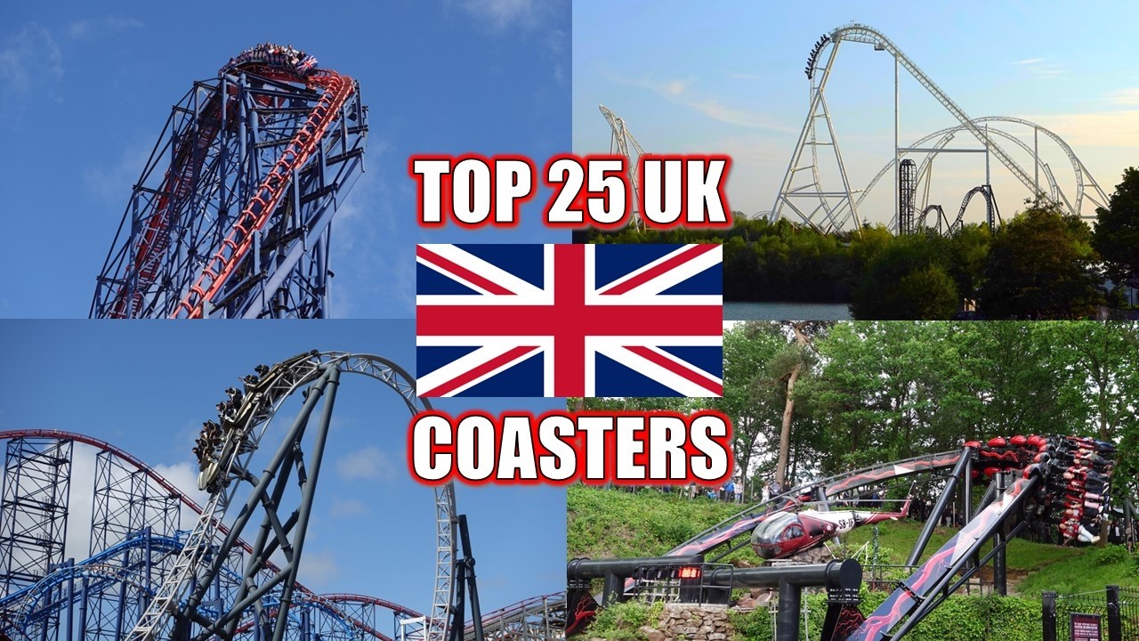 Top 25 Roller Coasters in the United Kingdom